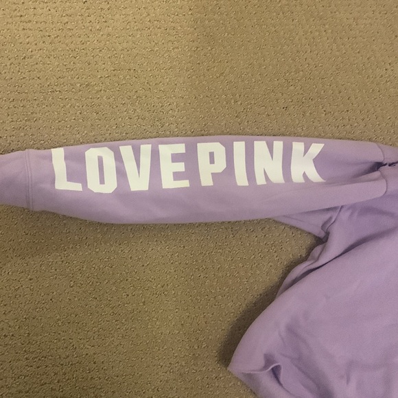 PINK shoulder cutout hoodie - Picture 3 of 5